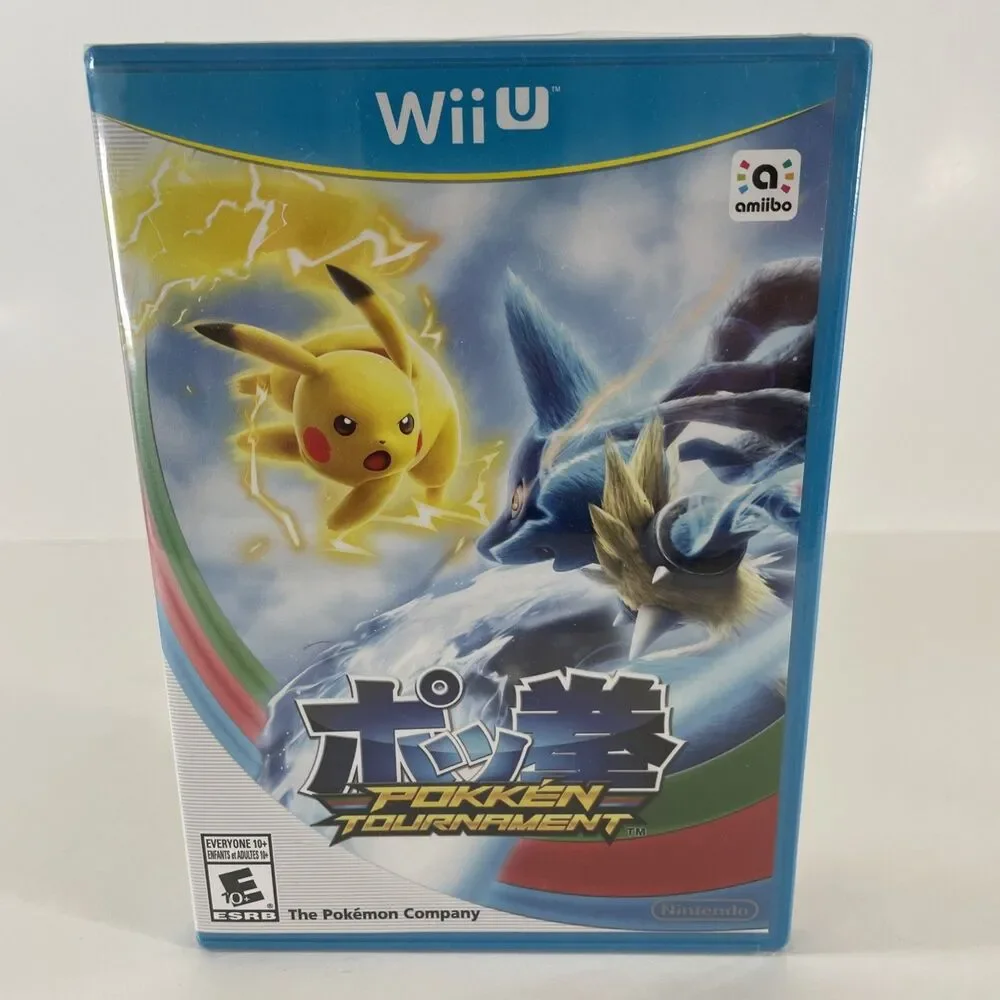 Pokken Tournament Nintendo Wii U Brand New Sealed
